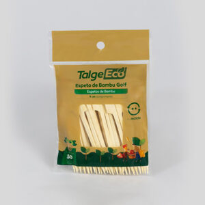 Espeto de bambu Golf de 9cm